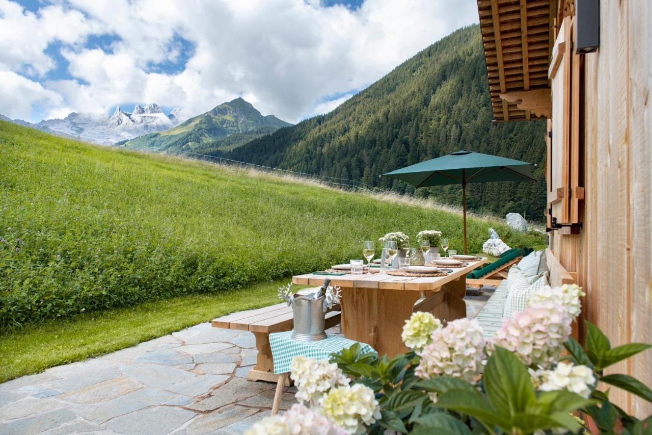 Chalet Berghaus Gauertal 施伦斯 外观 照片