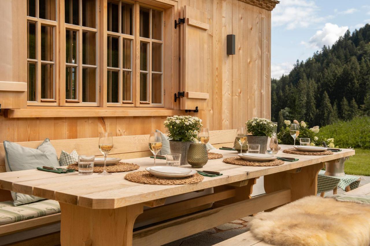 Chalet Berghaus Gauertal 施伦斯 外观 照片